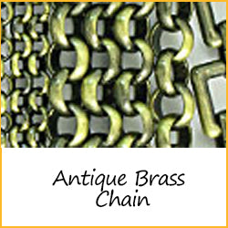 Antique Brass Chain