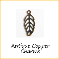 Antique Copper Charms