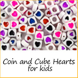 Coin and Cube Hearts for Kids