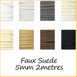 Faux Suede 5mm 2metres