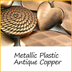 Metallic Plastic Antique Copper