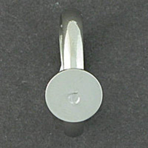 Metal 19mm ring 8mm plate NF nickel 50pc