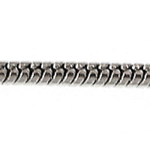 Metal chain 2.5mm snake nkl 10metres