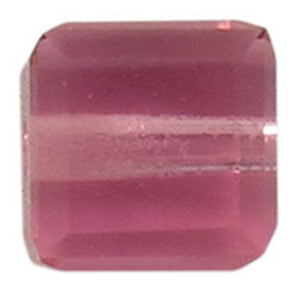 Austrian Crystals 4mm 5601 cube ROSE 10pc