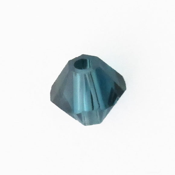 Austrian Crystals 4mm 5328 indicolite satin 30pc