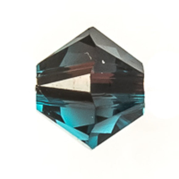 Austrian Crystals 4mm 5328 burg-bl zircon 40pcs