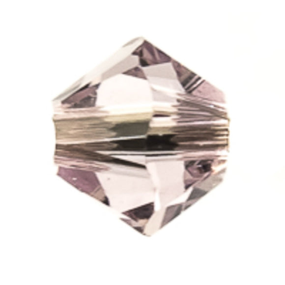 Austrian Crystals 4mm 5328 lgt amethyst 40pcs