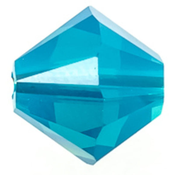 Austrian Crystals 3mm 5328 carib blu opal 30pcs