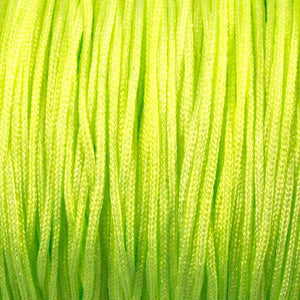 Cord .8mm neon lime 100mtrs