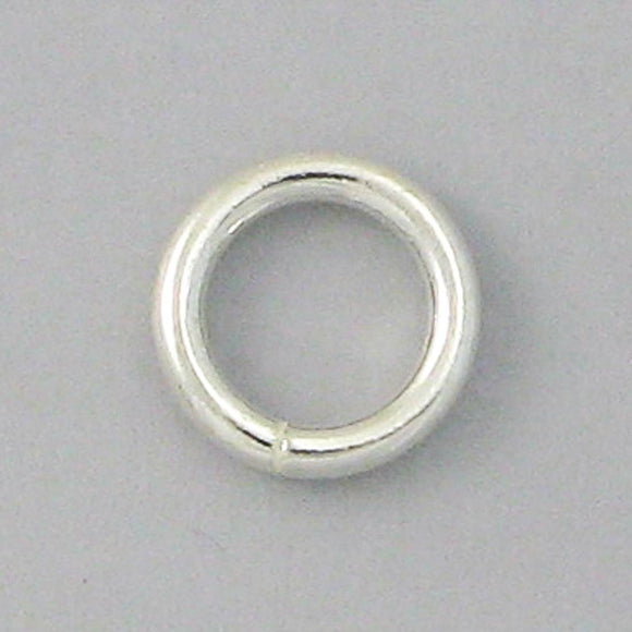 Sterling sil 6.5mm x 1.2mm SOLDERED 4p