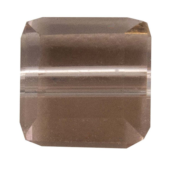 Austrian Crystals 4mm 5601 cube vintag ROSE 10pc