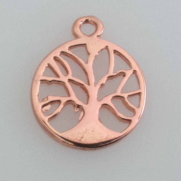 Metal 15mm tree of life pdnt NF R GLD 2p