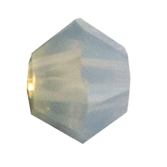 Austrian Crystals 3mm 5328 light opal grey 30pcs