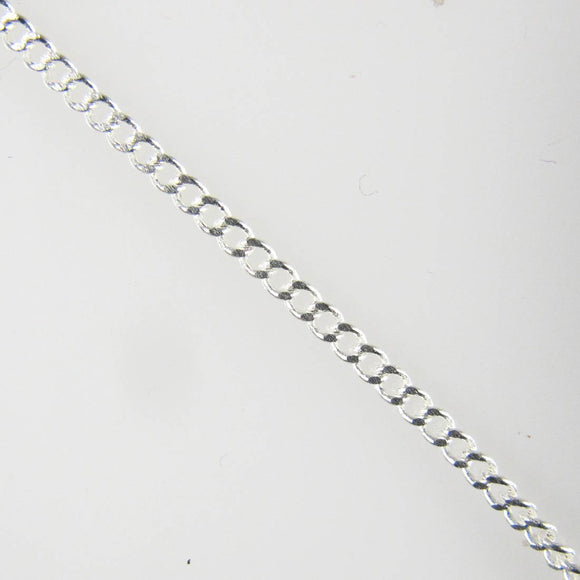 Metal chain 2.9x1.9mm NF curb SIL 2mts