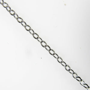 Metal chain 3x2.5mm flat oval NF NKL 2mt