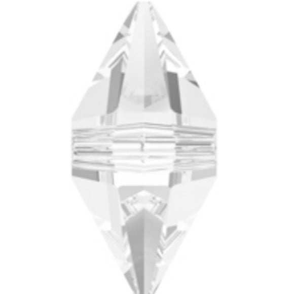 Austrian Crystals 12x6mm 5747 spike crystal 2pc