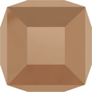 Austrian Crystals 4mm 5601 cube ROSE GLD B2X 4p