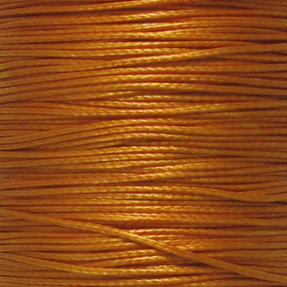 Cord 0.5mm round burnt orange 40mt