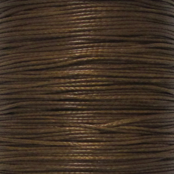 Cord 0.5mm round dark brown 40mt