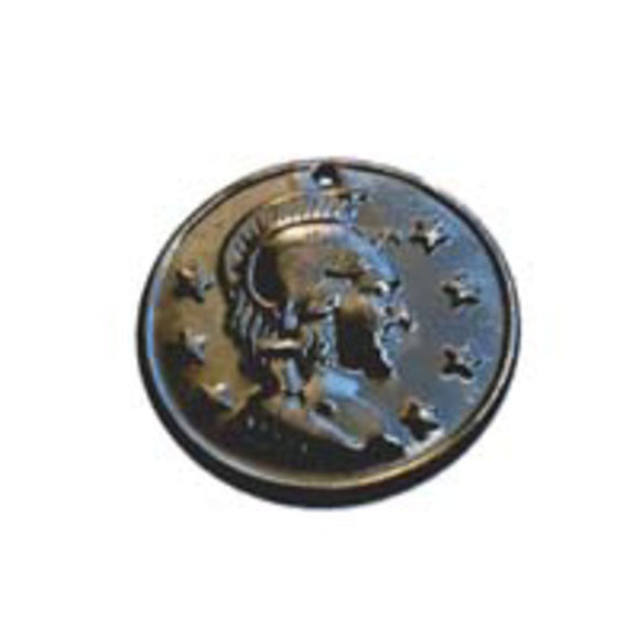 Metal 10mm coin head & 7stars blk 1440pc NFD