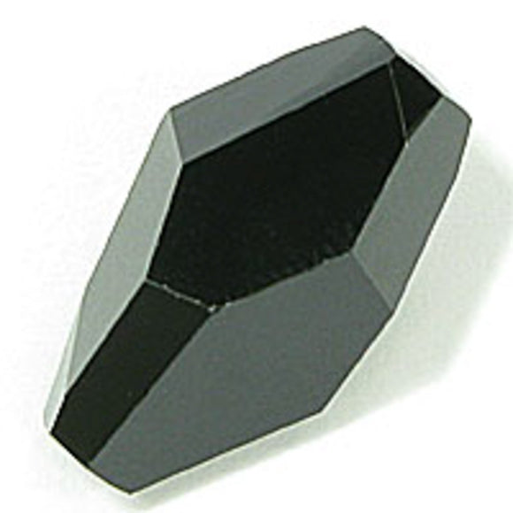 Austrian Crystals 18x12 5203 Polygon jet 1pc