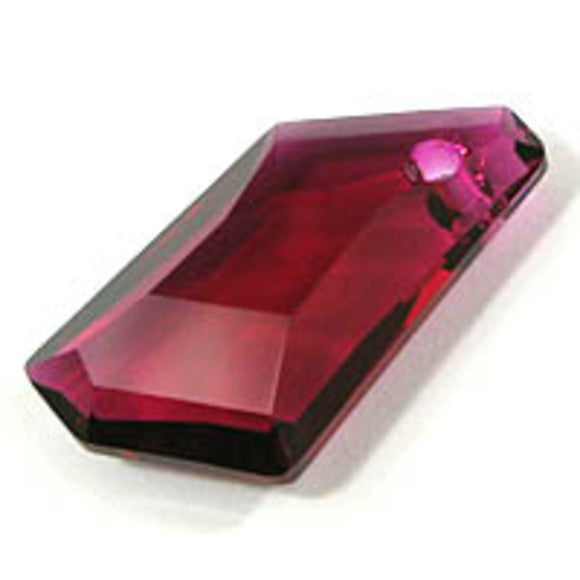 Austrian Crystals 24mm 6670 De-art ruby 1p