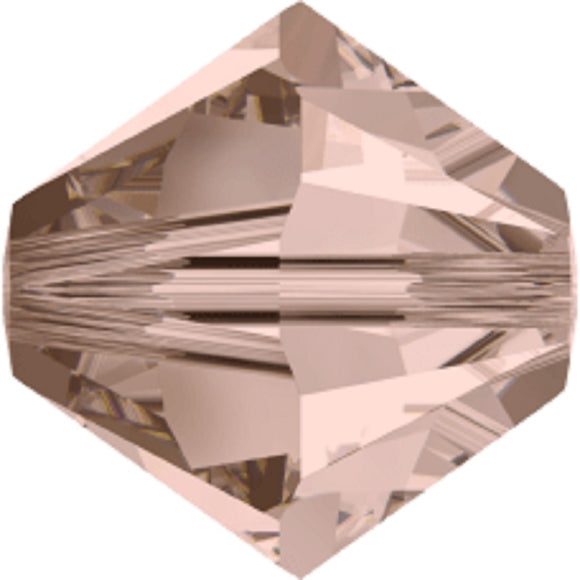 Austrian Crystals 6mm 5328 vintge ros 20p