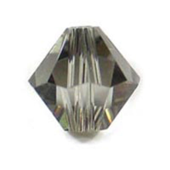 Austrian Crystals 4mm 5328 trns blk diamon 40p