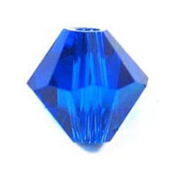 Austrian Crystals 4mm 5328 capri blue 40p