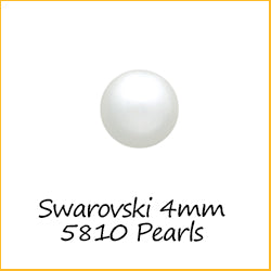Austrian Crystals 4mm 5810 Pearls