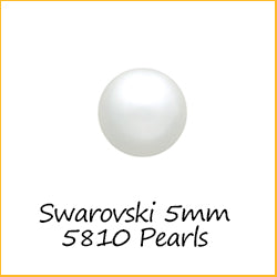Austrian Crystals 5mm 5810 Pearls