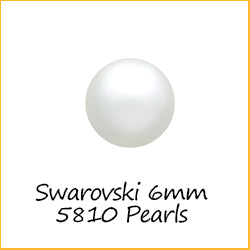 Austrian Crystals 6mm 5810 Pearls