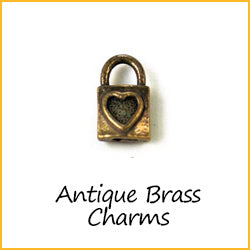 Antique Brass Charms