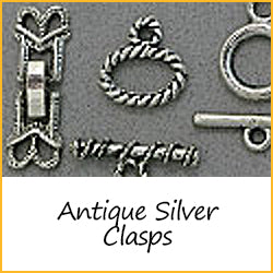 Antique Silver Clasps