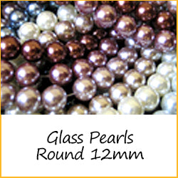 Glass Pearls Round 12mm