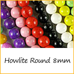 Howlite Round 8mm