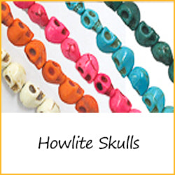 Howlite Skulls