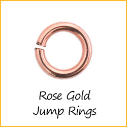 Rose Gold Jump Rings