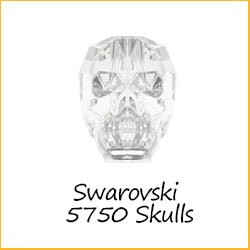 Austrian Crystals 2856 Skulls