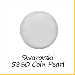 Austrian Crystals 5860 Coin pearl
