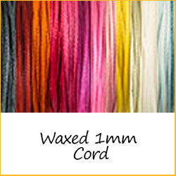 Waxed 1mm Cord