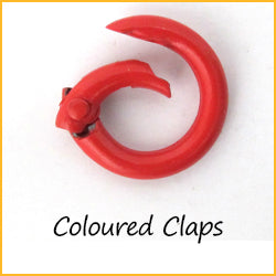Coloured Clasps