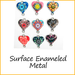 Surface Enameled Metal