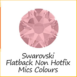 Austrian Crystals Flat Backs Non Hotfix Misc Colours