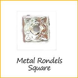 Metal Rondels Square