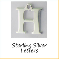 Sterling Silver Letters