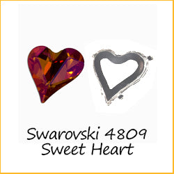 Austrian Crystals 4809 Sweet Heart