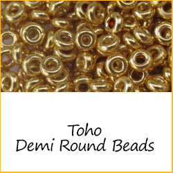 Toho Demi Round Beads