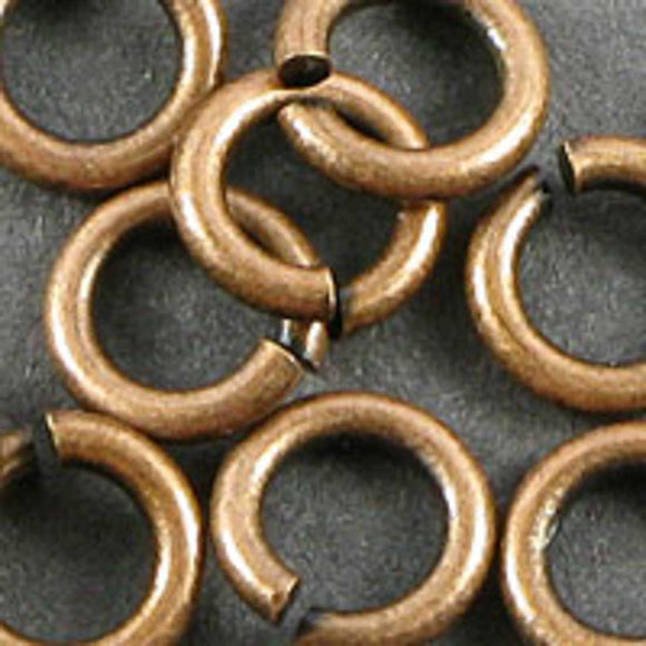 Metal 6mm x 1.2jumpring NF ant cop 250pc