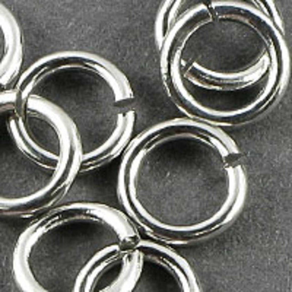 Metal 7x1.2mm jump NF nickel 100pcs